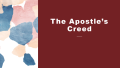 21st September 2025 - The Creed - Jesus - risen, ascended and returning